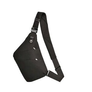 Osoce Slim Anti Theft Sling Bag Black Crossbody Chest Pack Travel EDC Minimalist